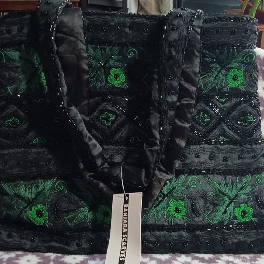Woman’s “Indian Ethnic Style” Beaded Banjara Boho Bag/Purse/Tote